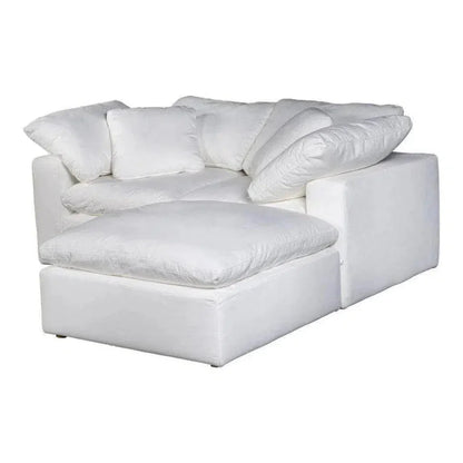 3PC Stain Resistant Terra White Nook Modular-Modular Sofas-Moe's Home-LOOMLAN