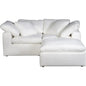 3PC Stain Resistant White Nook Modular-Modular Sofas-Moe's Home-LOOMLAN