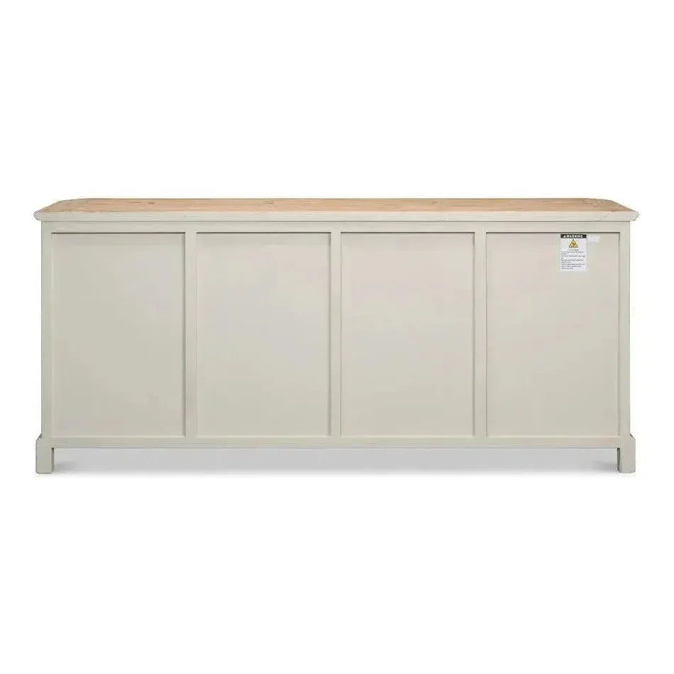 4 Door Sideboard Sage Buffet for Dining Room - LOOMLAN - Sarreid - Sideboards