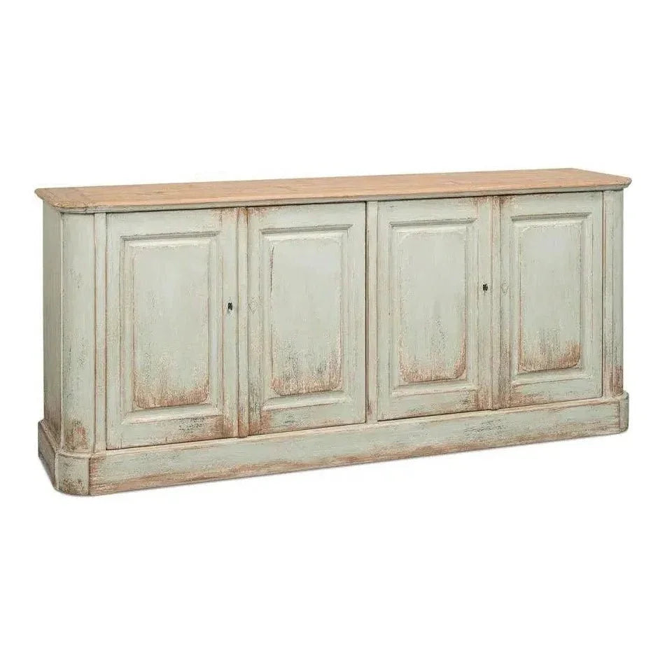 4 Door Sideboard Sage Buffet for Dining Room - LOOMLAN - Sarreid - Sideboards