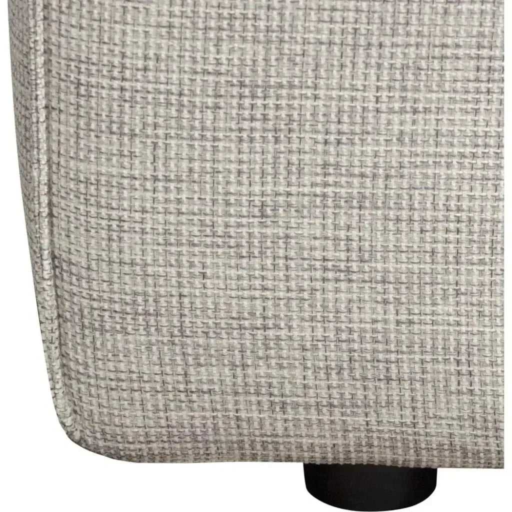 4 PC Set Beige Low Back Sectional Sofa With Ottoman-Modular Sofas-Diamond Sofa-LOOMLAN