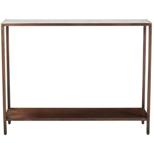 42 Inch Console Table Brown Retro - LOOMLAN - Moe's Home - Console Tables