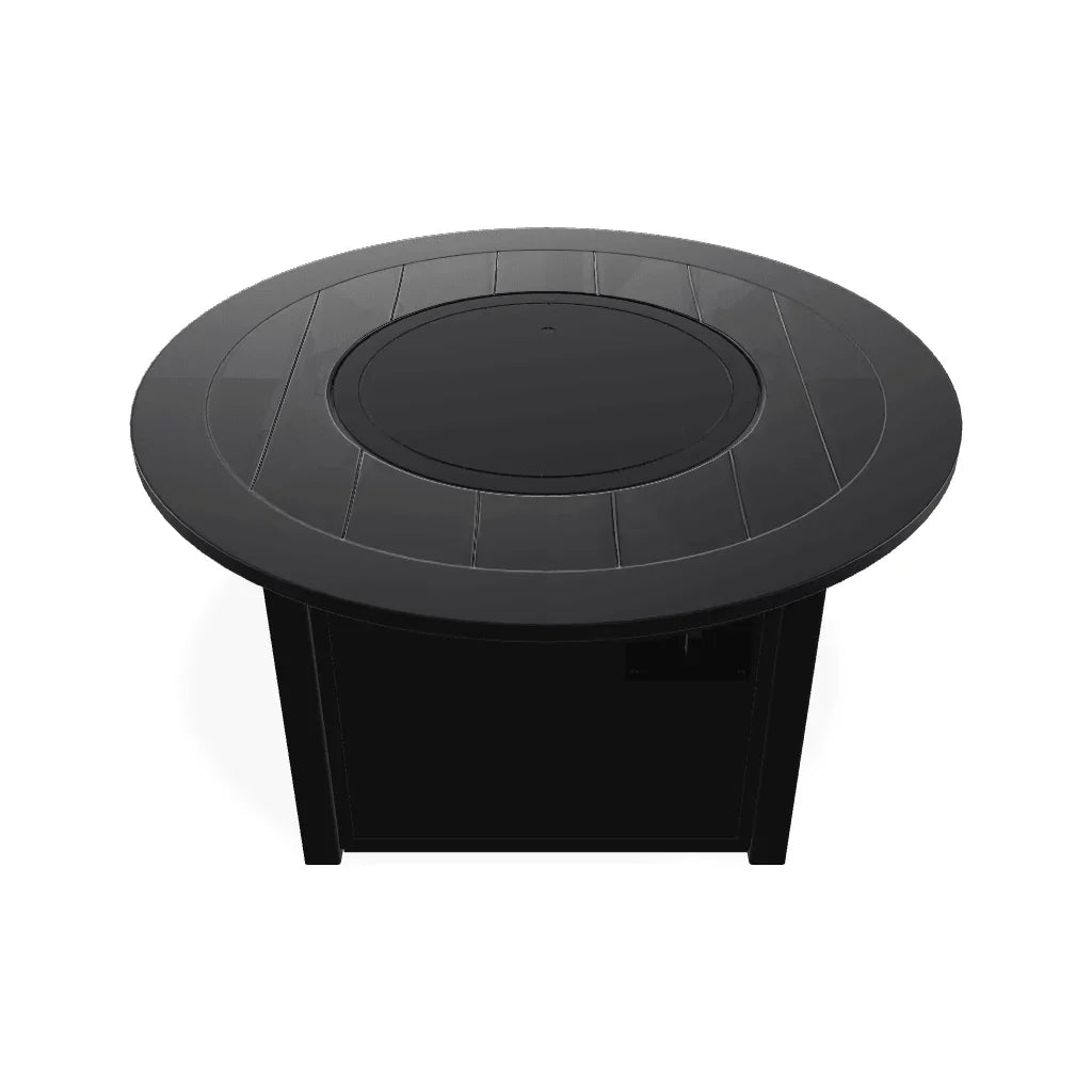 42" Round MGP Top Chat Height Fire Table-Outdoor Fire Tables-Telescope-LOOMLAN