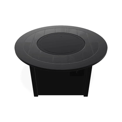 42" Round MGP Top Chat Height Fire Table-Outdoor Fire Tables-Telescope-LOOMLAN
