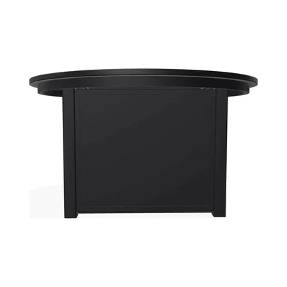 42" Round MGP Top Chat Height Fire Table-Outdoor Fire Tables-Telescope-LOOMLAN