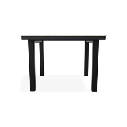 42" Square Origins Table With Umbrella Hole-Outdoor Dining Tables-Telescope-LOOMLAN