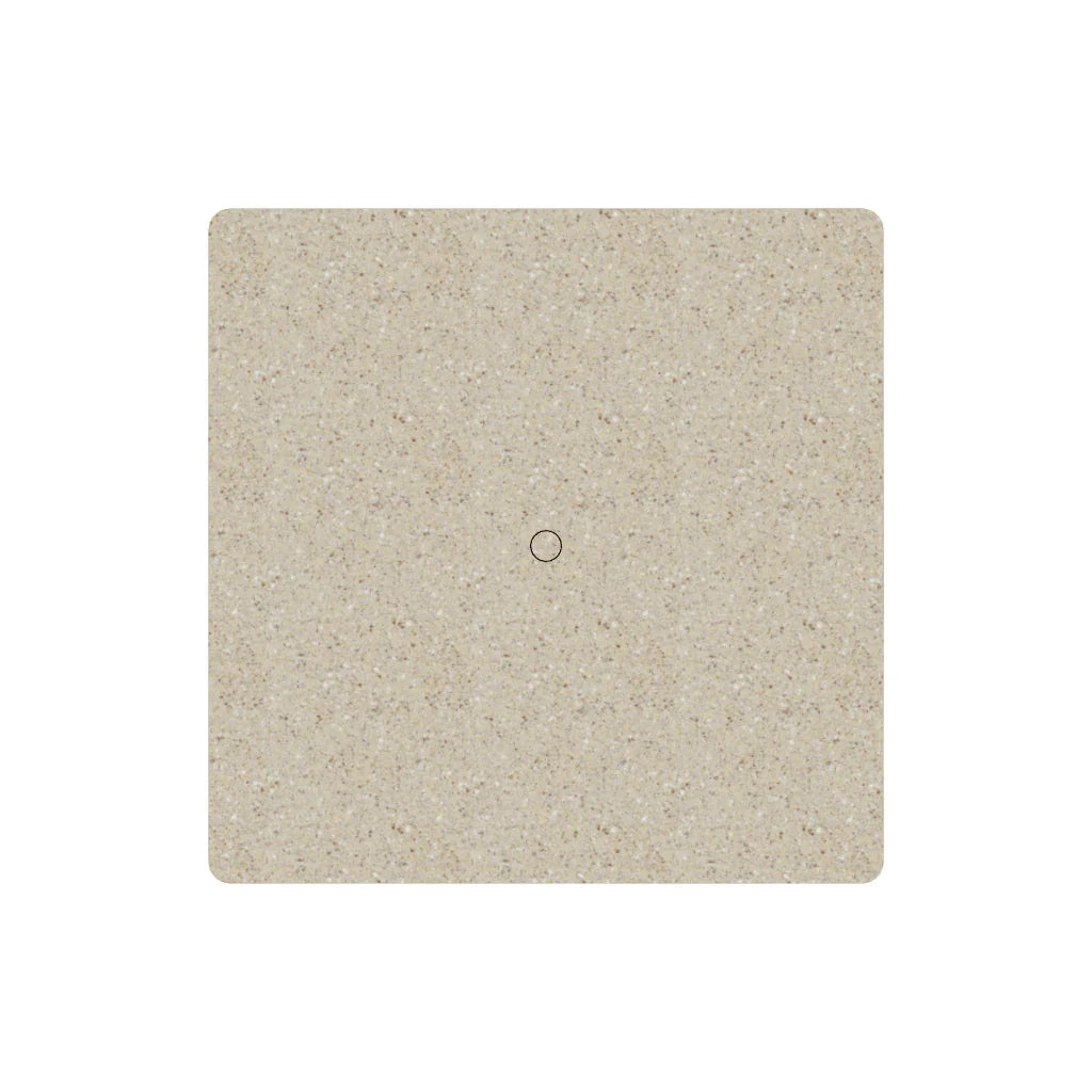 42" Square Origins Table With Umbrella Hole-Outdoor Dining Tables-Telescope-LOOMLAN