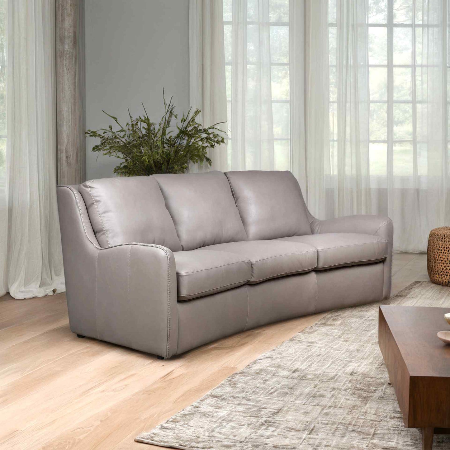 Lorenzo Italian Stylish Leather Sofa