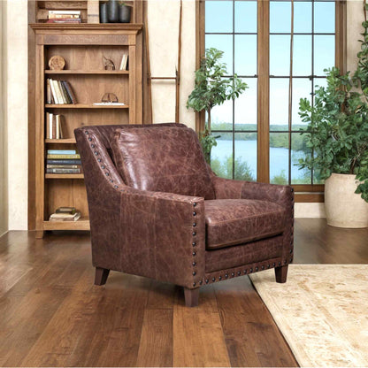 Amalfi Leather Italian Design Chair
