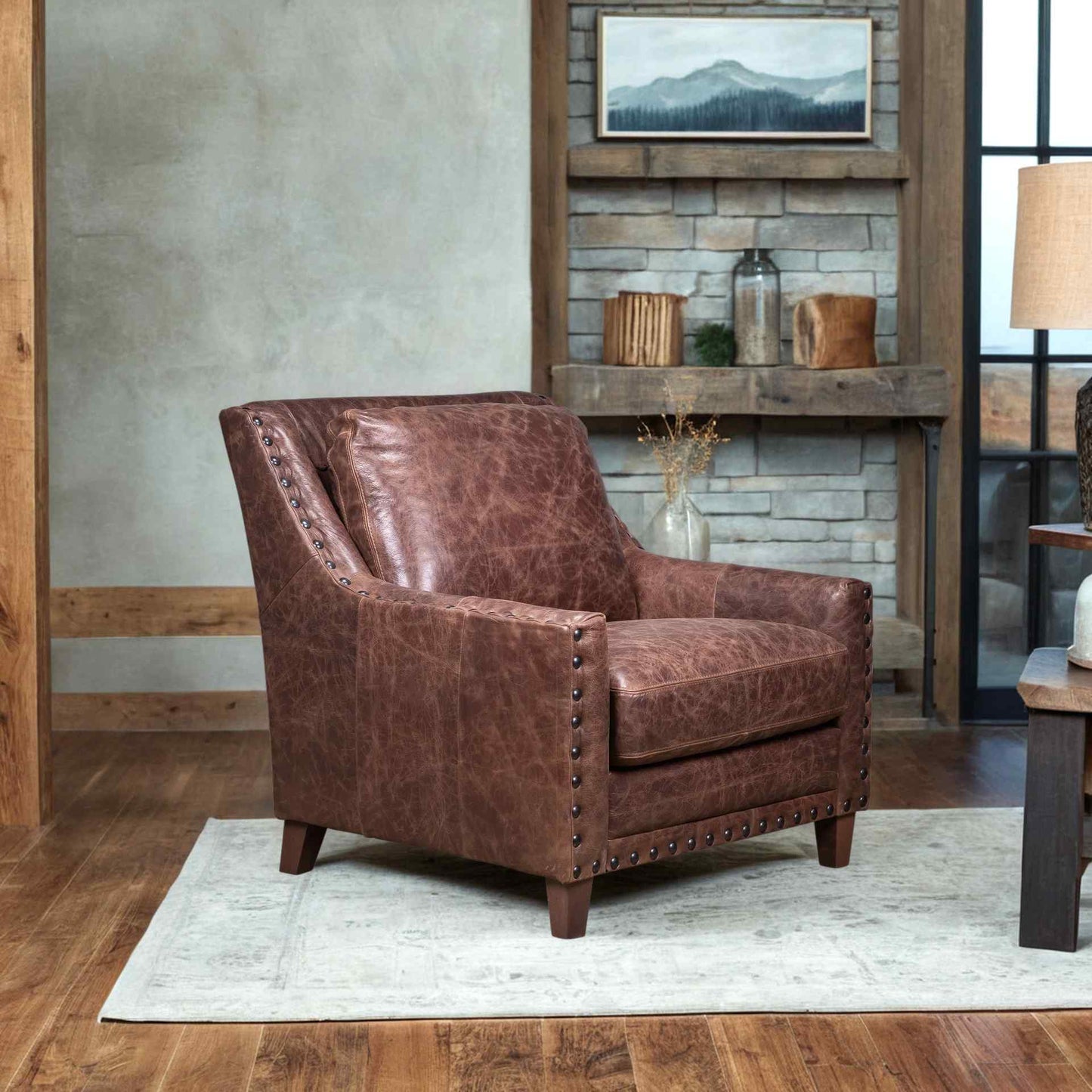 Amalfi Leather Italian Design Chair