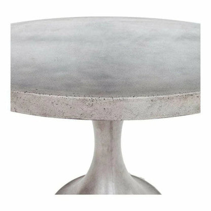 43 in Outdoor Dining Table Grey Contemporary-Outdoor Dining Tables-Moe's Home-LOOMLAN