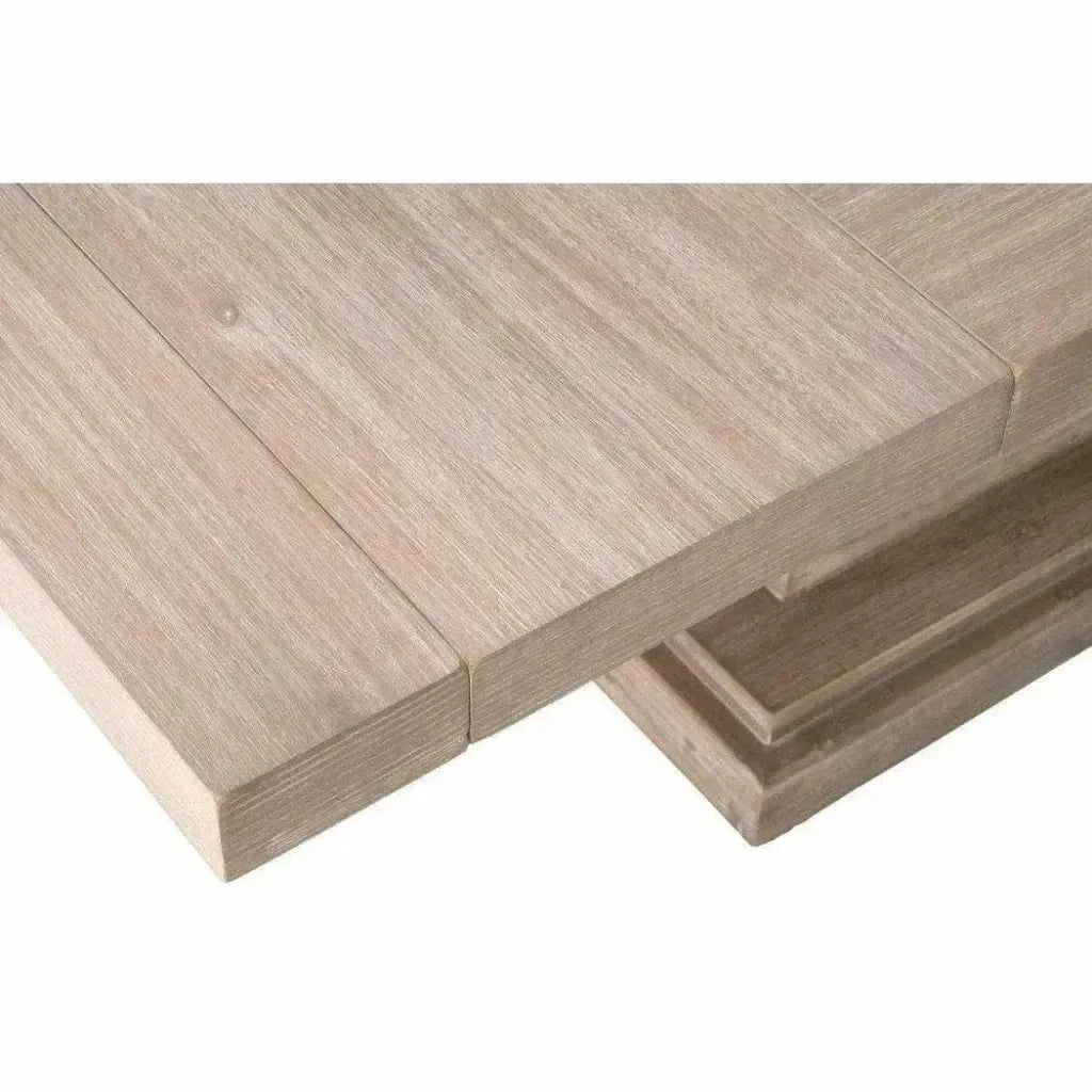 44-64" Solid Wood Square Extendable Dining Table-Dining Tables-Essentials For Living-LOOMLAN