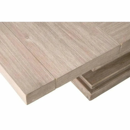 44-64" Solid Wood Square Extendable Dining Table-Dining Tables-Essentials For Living-LOOMLAN