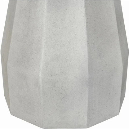 47 Outdoor Dining Table Antique White Concrete-Outdoor Dining Tables-Moe's Home-LOOMLAN