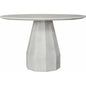 47 Outdoor Dining Table Antique White Concrete-Outdoor Dining Tables-Moe's Home-LOOMLAN