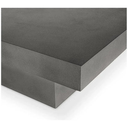 47 in Outdoor Coffee Table Grey Contemporary-Outdoor Coffee Tables-Moe's Home-LOOMLAN