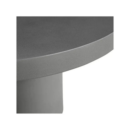 47 in Outdoor Dining Table Grey Contemporary-Outdoor Dining Tables-Moe's Home-LOOMLAN