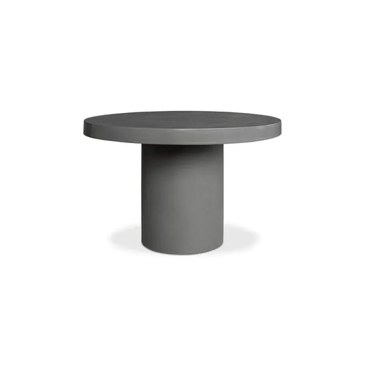 47 in Outdoor Dining Table Grey Contemporary-Outdoor Dining Tables-Moe's Home-LOOMLAN
