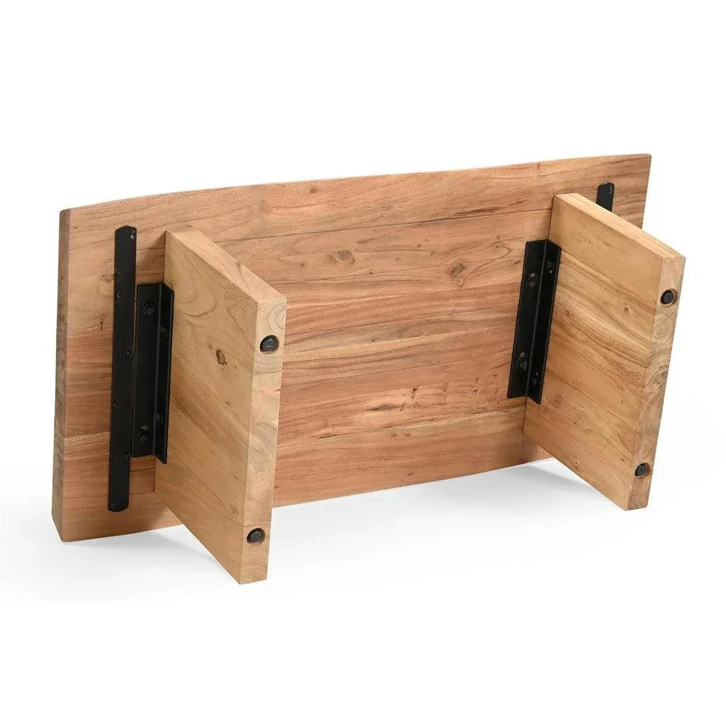 48" Brooks Wood Rectangular Coffee Table - LOOMLAN - Urbia - Coffee Tables