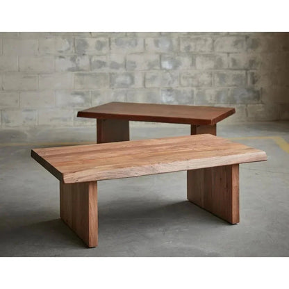 48" Brooks Wood Rectangular Coffee Table - LOOMLAN - Urbia - Coffee Tables