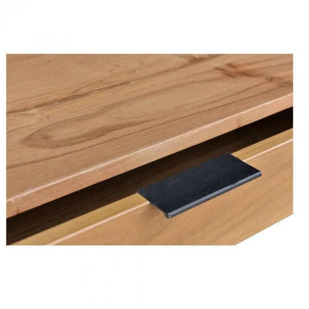 48 Inch Console Table Natural Contemporary - LOOMLAN - Moe's Home - Console Tables