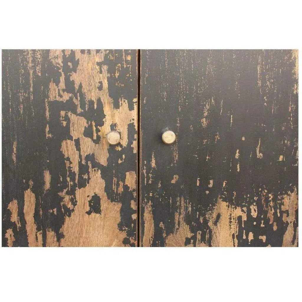 48 Inch Sideboard Small Black Rustic - LOOMLAN - Moe's Home - Sideboards