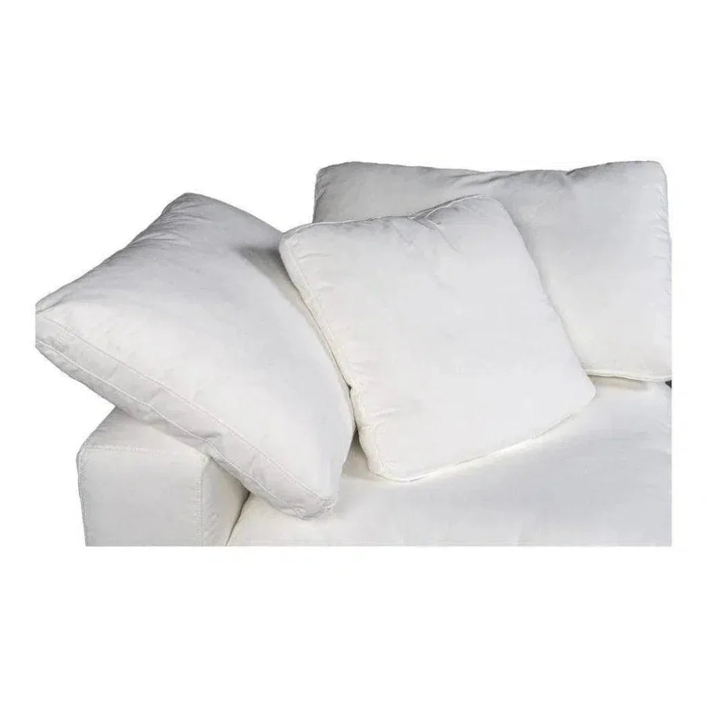 4PC Stain Resistant Terra White Modular Lounge-Modular Sofas-Moe's Home-LOOMLAN