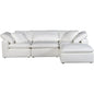 4PC Stain Resistant Terra White Modular Lounge-Modular Sofas-Moe's Home-LOOMLAN