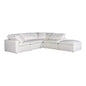 5 PC Set Stain Resistant White Dream Modular-Modular Sofas-Moe's Home-LOOMLAN