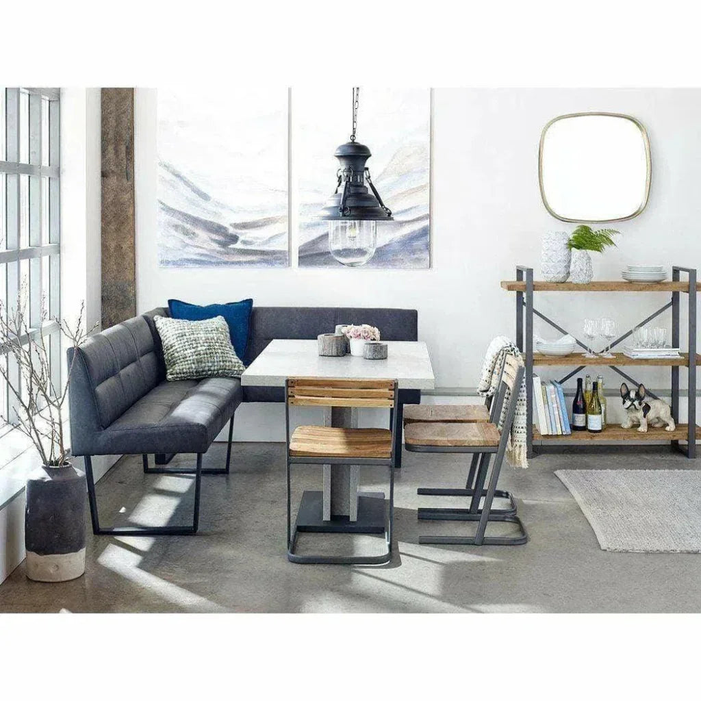 53 Inch Dining Table Grey Contemporary-Dining Tables-Moe's Home-LOOMLAN