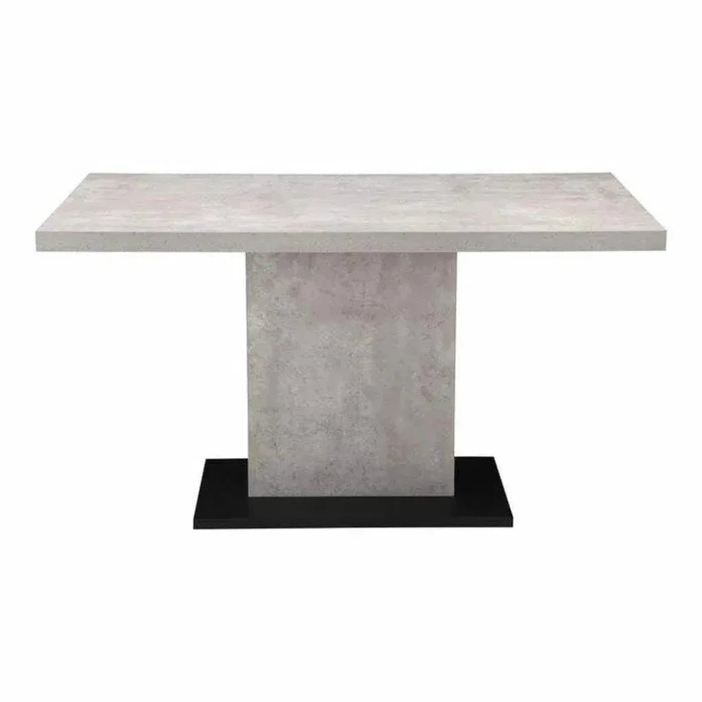 53 Inch Dining Table Grey Contemporary-Dining Tables-Moe's Home-LOOMLAN