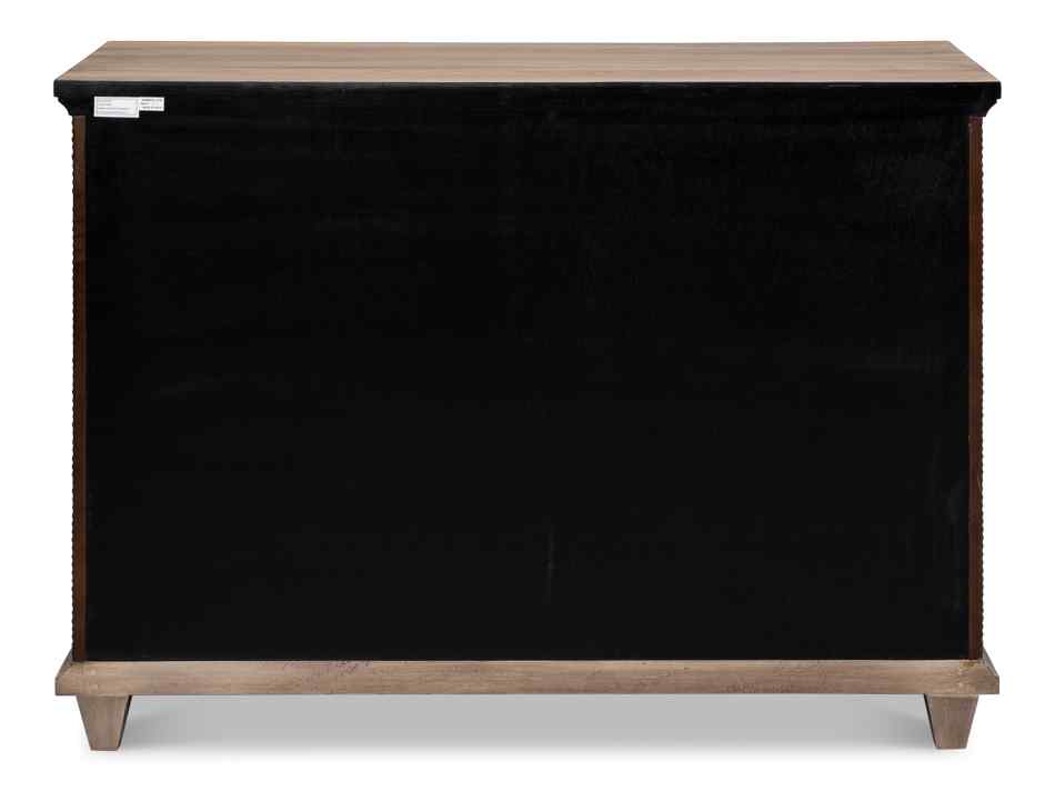 Theodore Equestrian Two Doors Wood Chest