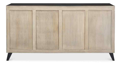 Selma Four Doors Wood Sideboard