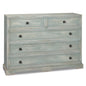 Frances Five Drawers Wood Dresser