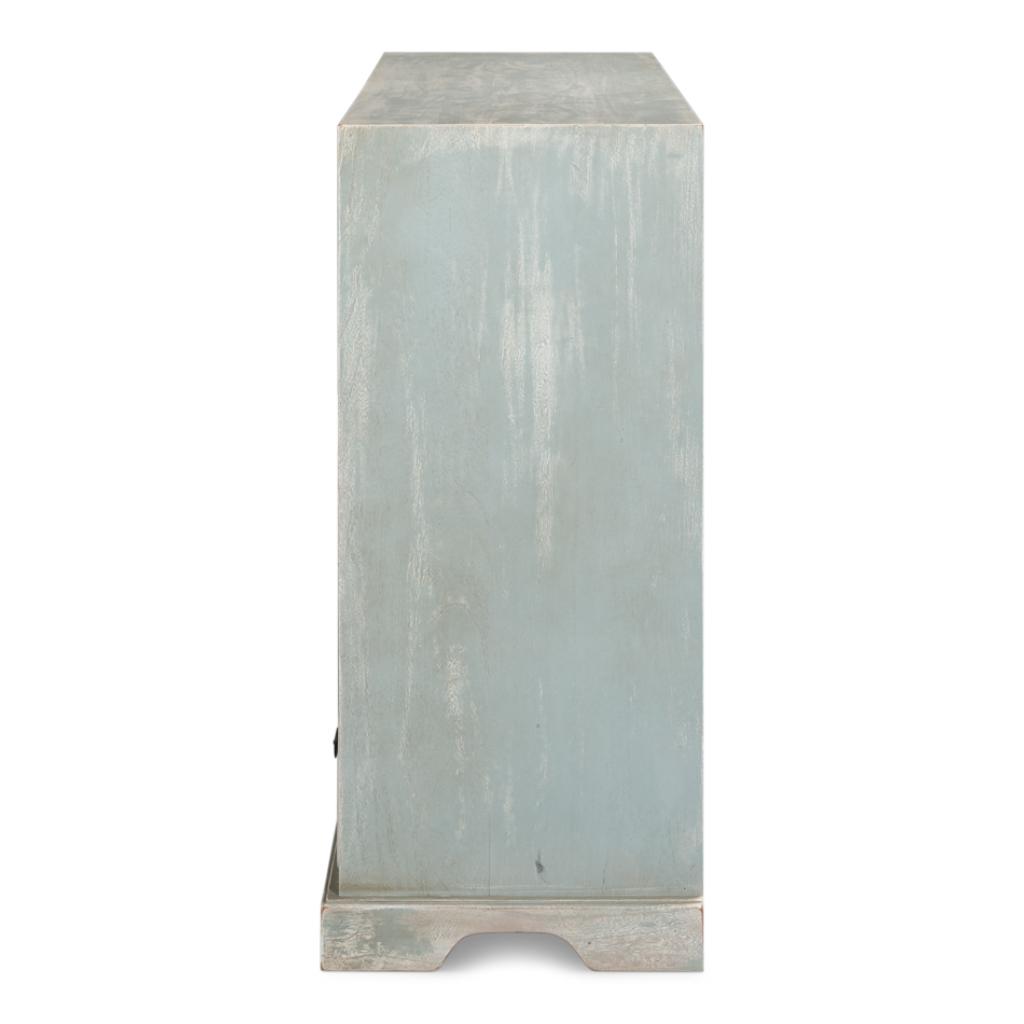 Frances Five Drawers Wood Dresser