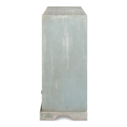 Frances Five Drawers Wood Dresser