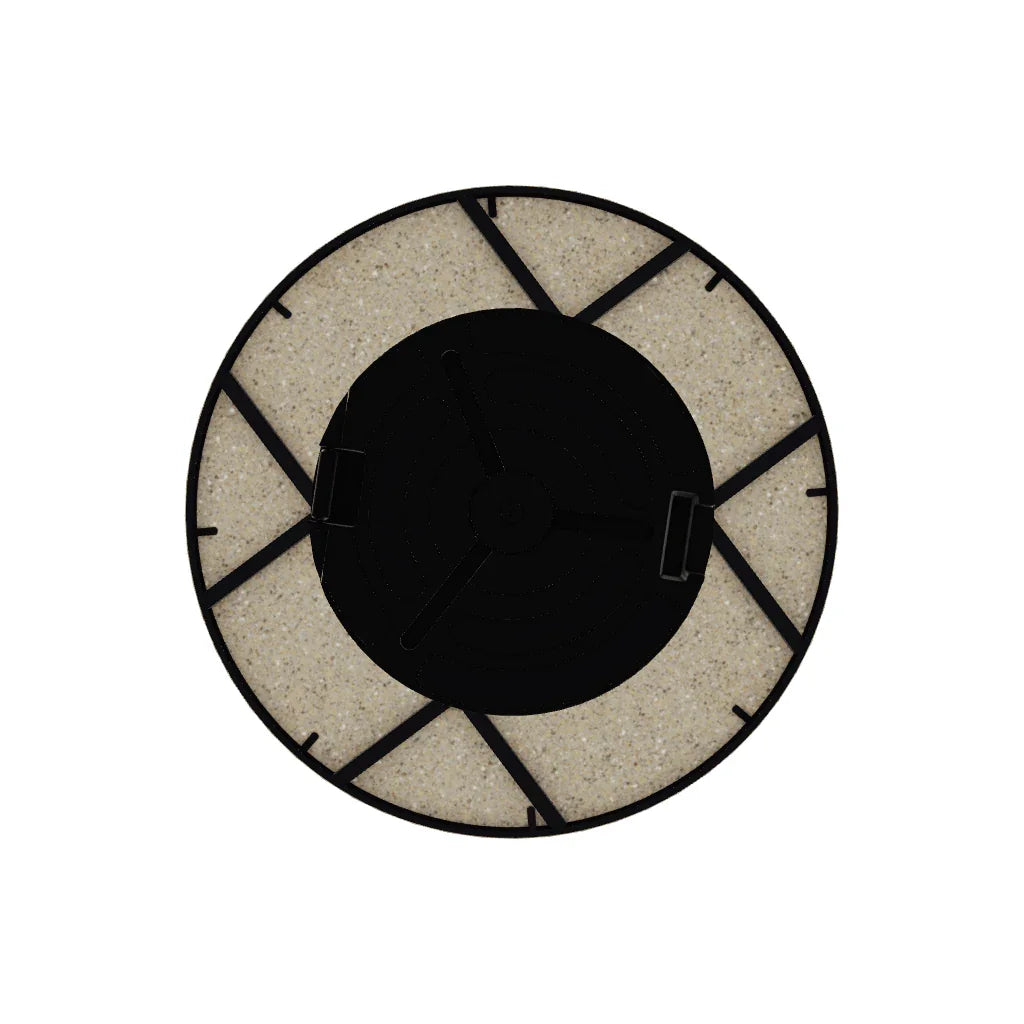 Round Origins Table Pedestal Base-Outdoor Dining Tables-Telescope-LOOMLAN