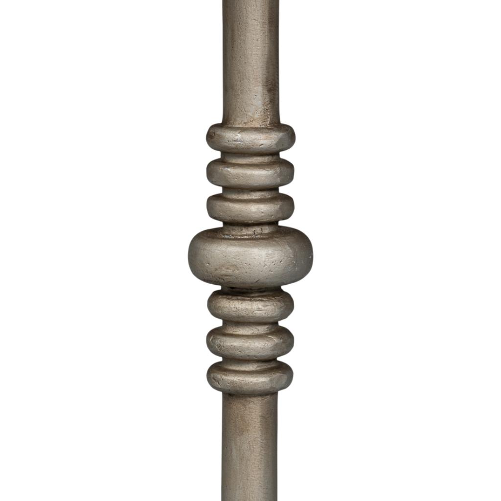 Carolina Leaf Aluminum Base Round Side Table