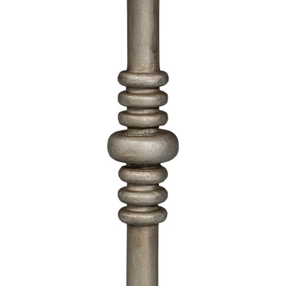 Carolina Leaf Aluminum Base Round Side Table