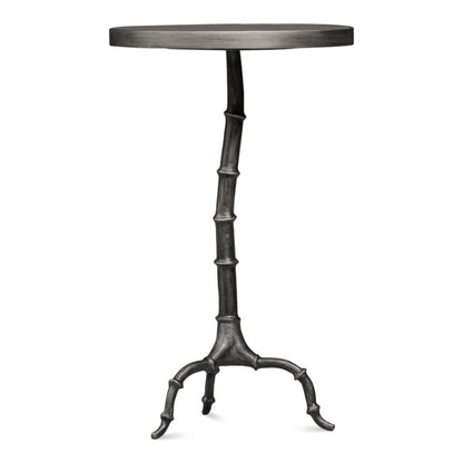 Brightleaf Aluminum Base Round Side Table