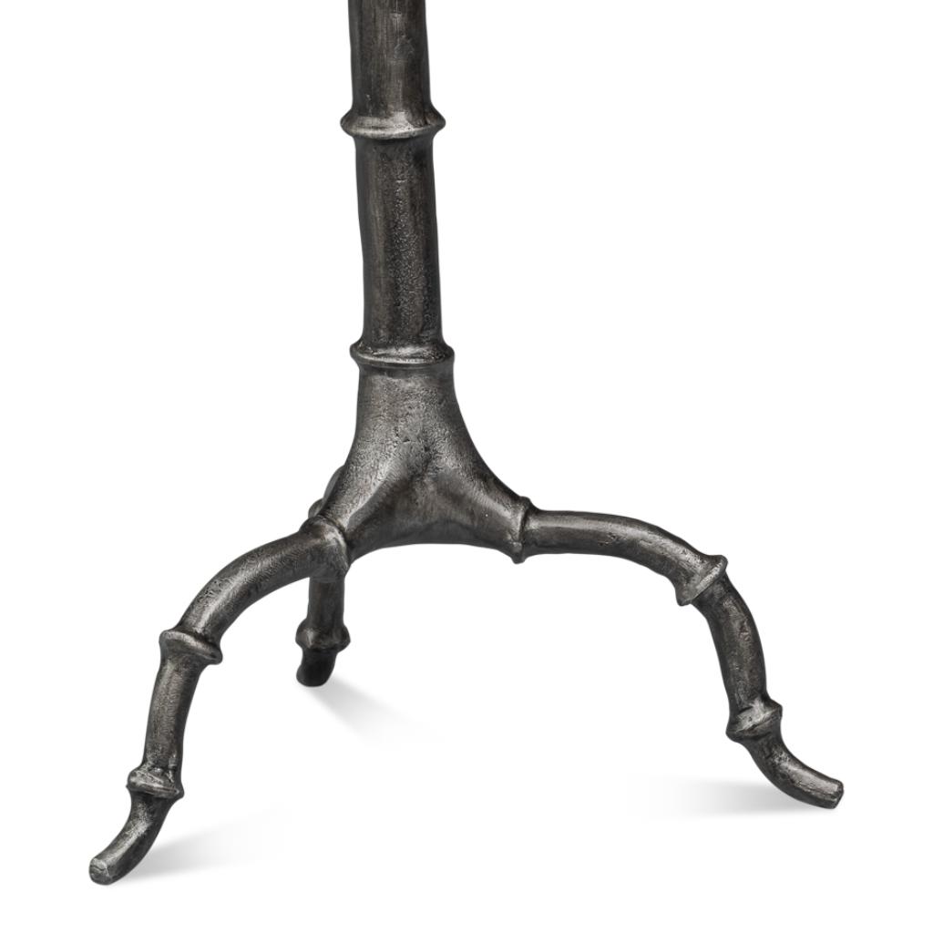 Brightleaf Aluminum Base Round Side Table