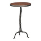 Brightleaf Aluminum Base Round Side Table