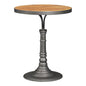 Banner House Aluminum Base Round Side Table