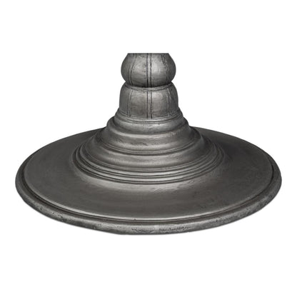 Banner House Aluminum Base Round Side Table