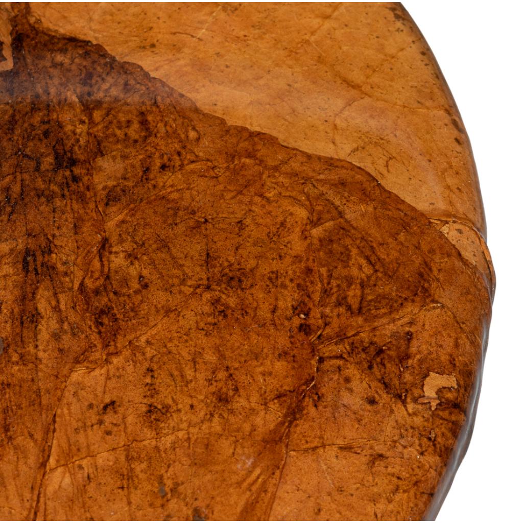 Planter's Aluminum Base Round Side Table