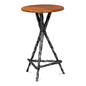 Planter's Aluminum Base Round Side Table