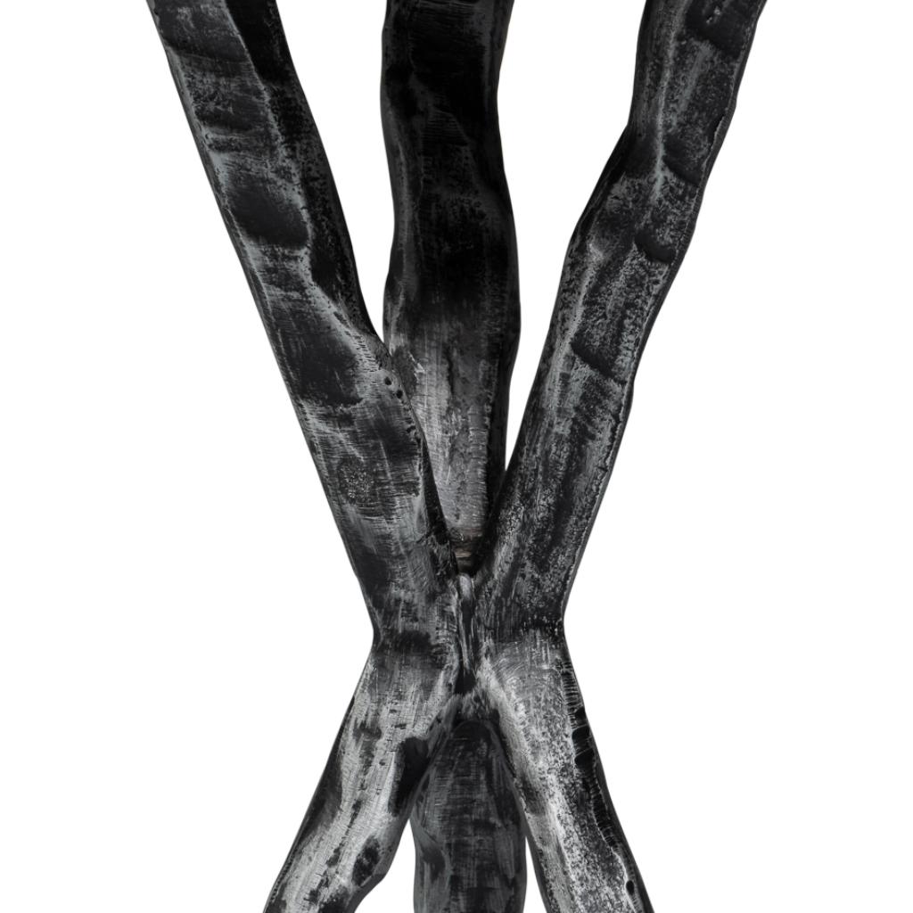 Planter's Aluminum Base Round Side Table