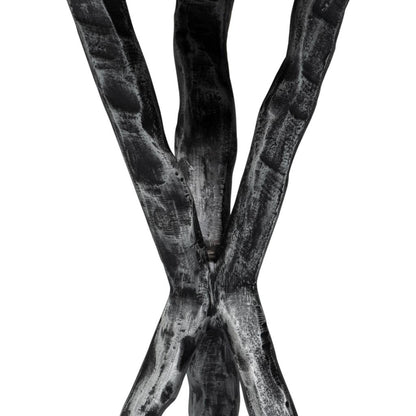 Planter's Aluminum Base Round Side Table