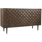 58 Inch 3 Door Brown Sideboard Mid - Century - LOOMLAN - Moe's Home - Sideboards