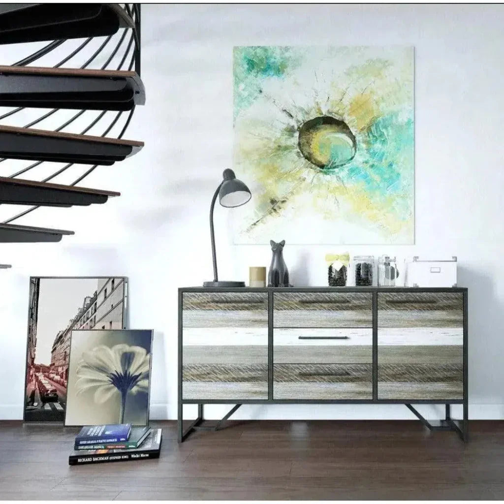 59" Small Two - ToneWood Credenza - LOOMLAN - LH Imports - Sideboards